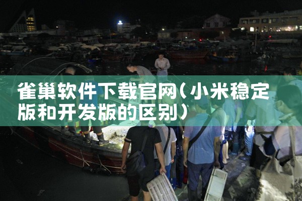 雀巢软件下载官网